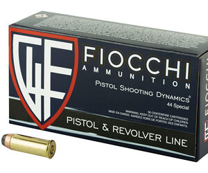Fiocchi Ammunition Centerfire Pistol 44 Special 200 Grain XTP 50 Round Box 44SA500