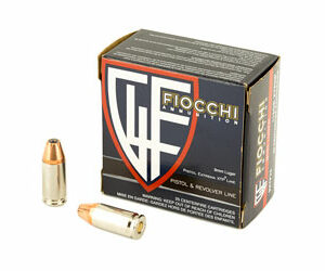 Fiocchi Ammunition Centerfire Pistol 9MM 115 Grain XTP 25 Round Box 9XTP25
