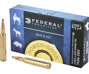 Federal PowerShok 280REM 150 Grain Soft Point 20 Round Box 280B