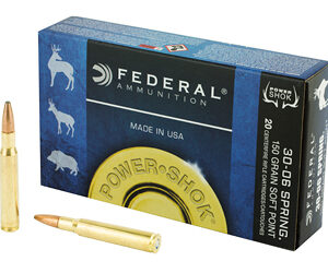 Federal PowerShok 30-06 150 Grain Soft Point 20 Round Box 3006A