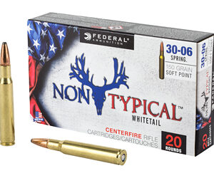Federal Non Typical 30-06 150Gr Soft Point 20 Round Box 3006DT150