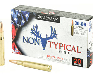 Federal Non Typical 30-06 180Gr Soft Point 20 Round Box 3006DT180