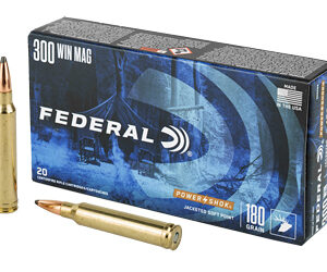 Federal PowerShok 300WIN 180 Grain Soft Point 20 Round Box 300WBS