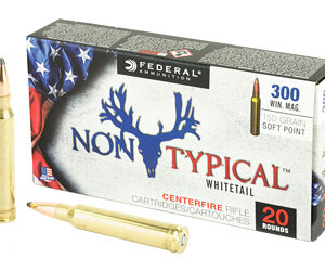Federal Non Typical 300 Win 150Gr Soft Point 20 Round Box 300WDT150