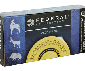 Federal PowerShok 30-30 170 Grain Soft Point Round Nose 20 Round Box 3030B