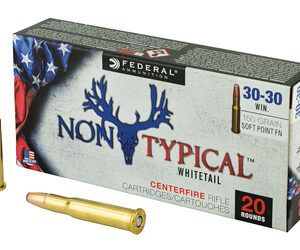 Federal Non Typical 30-30 150Gr Soft Point 20 Round Box 3030DT150