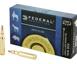 Federal PowerShok 308WIN 150 Grain Soft Point 20 Round Box 308A
