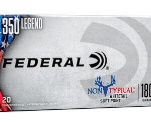 Federal Non Typical 350 Legend 180 Grain Soft Point 20 Round Box 350LDT1