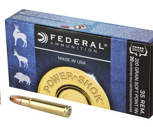 Federal PowerShok 35REM 200 Grain Soft Point 20 Round Box 35A