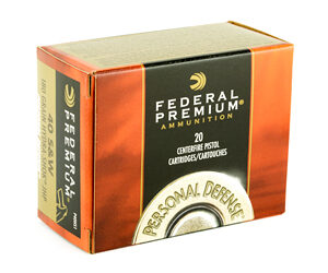 FED HYDRA-SHOK 40S&W 180GR 20/500