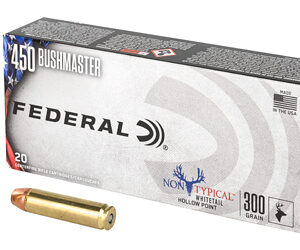 Federal Non Typical 450 Bushmaster 300 Grain 20 Round Box 450BMDT1
