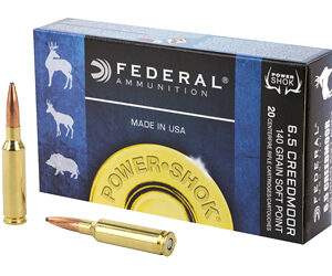Federal PowerShok 6.5 Creedmoor 140Gr Soft Point 20 200 65CRDB