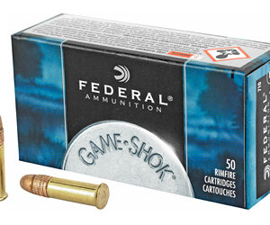Federal GameShok 22LR 40 Grain Copper Round Nose 50 Round Box 710