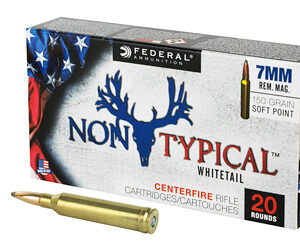 Federal Non Typical 7MM Rem 150Gr Soft Point 20 Round Box 7RDT150