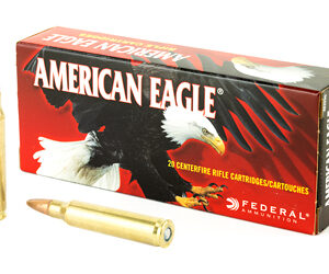 Federal American Eagle 223REM 50 Grain Jacketed Hollow Point 20 Round Box AE223G