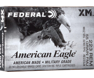 Federal American Eagle 223 Remington 55 Grain Full Metal Jacket 20 Round Box AE223JX
