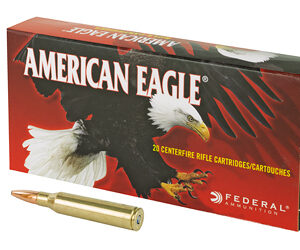 Federal American Eagle 338 Lapua 250 Grain Jacketed Soft Point 20 Round Box AE338L