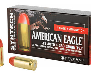 Federal Syntech 45 ACP 230 Grain Total Synthetic Jacket 50 Round Box AE45SJ1