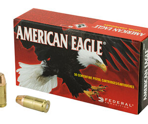 Federal American Eagle 9MM 147 Grain Full Metal Jacket 50 Round Box AE9FP