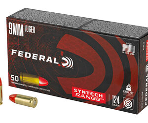 Federal American Eagle 9MM 124 Grain TSJ Total Synthetic Jacket 50 Round Box AE9SJ2