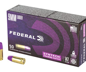 Federal American Eagle 9MM 147 Grain TSJ Total Synthetic Jacket 50 Round Box AE9SJ3