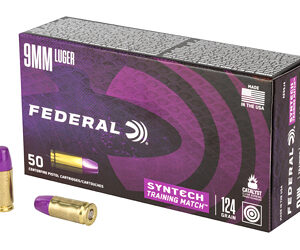 Federal American Eagle 9MM 124 Grain TSJ Total Synthetic Jacket 50 Round Box AE9SJ4