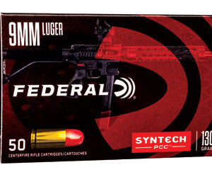 Federal American Eagle 9MM 130 Grain TSJ Total Synthetic Jacket 50 Round Box AE9SJPC1