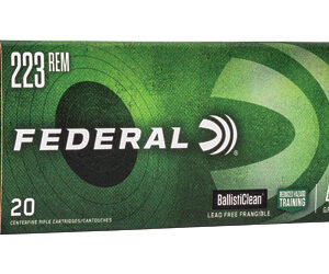 Federal Ballisticlean 223 Remington 42 Grain Frangible 20 Round Box BC223NT5