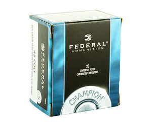 Federal Champion 45LC 225 Grain Semi Wadcutter Hollow Point 20 Round Box C45LCA