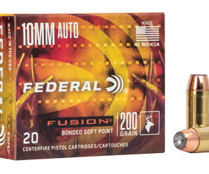 Federal Fusion 10MM 200Gr Soft Point 20 Round Box F10FS1