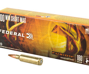 Federal Fusion 300WSM 180 Grain Boat Tail 20 Round Box F300WSMFS2