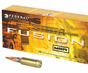 Federal Fusion MSR 6.5 Grendel 120 Grain Soft Point 20 Round Box F65GDLMSR1