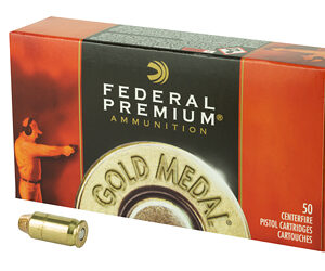 Federal Gold Medal 45ACP 185 Grain Full Metal Jacket 50 Round Box GM45B