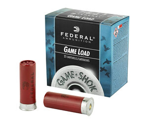 Federal Game Load 12 Gauge 2.75" #6 3.25 Dram 1oz Shotshell 25 Round Box H1216