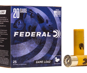 Federal Game Load 20 Gauge 2.75" #6 7/8 oz. 25 Round Box H2006