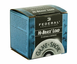 Federal GameShok 410 Gauge 2.5" #7.5 Max Dram .5oz Shotshell Lead Shot 25 Round Box H41275