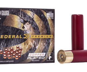 Federal Premium Vital Shok 12 Gauge 3.5" 00 Buck 2 1/4oz Buckshot 18 Pellets 5 Round Box P135F00