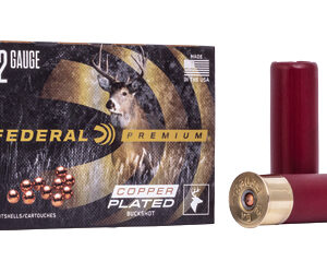 Federal Premium Vital Shok 12 Gauge 3" 3 Buck 1 1/2oz Buckshot 10 Pellets 5 Round Box P158000