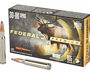 Federal Premium 30-06 165 Grain Nosler Partition 20 Round Box P3006AD