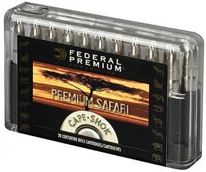 Federal Premium Safari CapeShok 375H&H 300 Grain Lead Free 20 Round Box P375WH