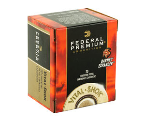Federal Premium 454 Casull 250 Grain Barnes Expander Lead Free 20 Round Box California Certified Nonlead Ammunition P454XB1