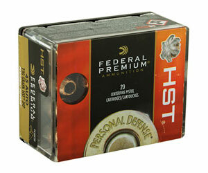 Federal Premium 45ACP 230 Grain Jacketed Hollow Point 20 Round Box P45HST2S