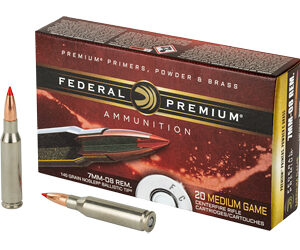 Federal Premium 7MM-08 140 Grain Ballistic Tip 20 Round Box P708B