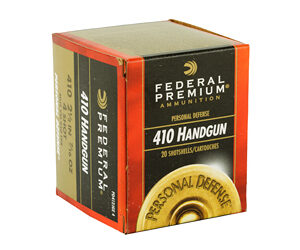 Federal Personal Defense 410 Gauge 2.5" #4 Shot 20 Round Box PD412JGE4