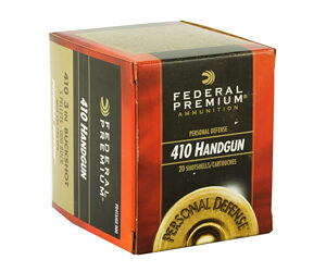 Federal Personal Defense 410 Gauge 3" 000 Buckshot 5 Pellets 20 Round Box PD413JGE000