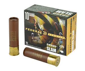 Federal Grand Slam 10 Gauge 3.5" #5 Shot 2oz 10 Round Box PFCX101F5