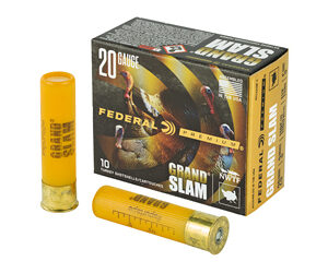 Federal Grand Slam 20 Gauge 3" #5 1-5/16oz Flight Control 10 Round Box PFCX258F5
