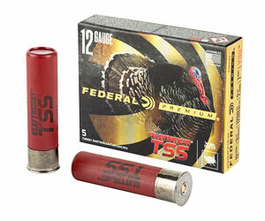 Federal Heavyweight TSS with Flightcontrol Flex 12 Gauge 3.5" #7 Shot 2 1/4oz 5 Round Box California Certified Nonlead Ammunition PTSSX191F7