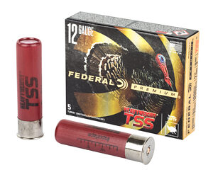 Federal Heavyweight TSS with Flightcontrol Flex 12 Gauge 3.5" #9 Shot 2 1/4oz 5 Round Box California Certified Nonlead Ammunition PTSSX191F9