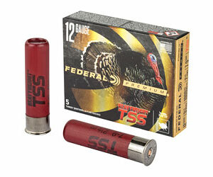 Federal Heavyweight TSS with Flightcontrol Flex 12 Gauge 3.5" 7/9 Combo 2 1/2oz Shot 5 Round Box California Certified Nonlead Ammunition PTSSX195F 79